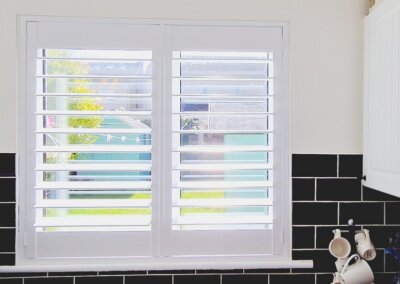 kitchen window shutters