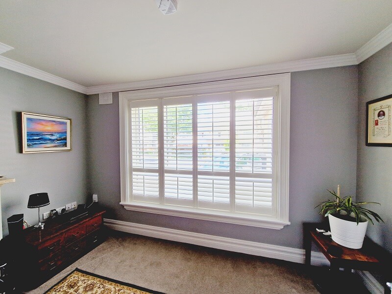 Large White Shutters fitted in Castleknock, Dublin 15