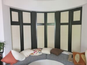 grey blinds