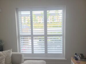 white shutters