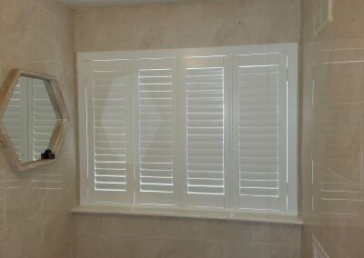 Bathroom Shutters Closed
