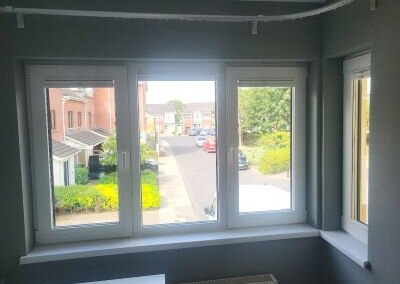 Pleated Blinds Open