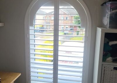 Shaped Shutters Open in Clonsilla