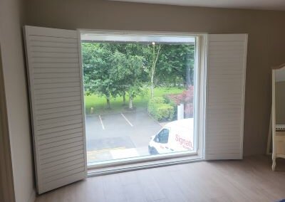 Opening up of Shutters