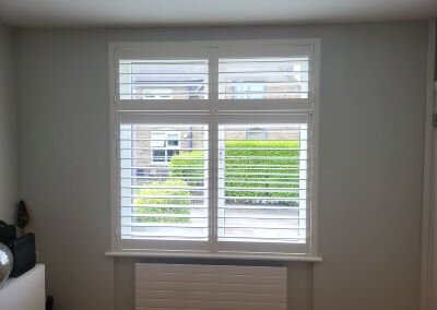 Open Panels Hidden Tilt Shutters