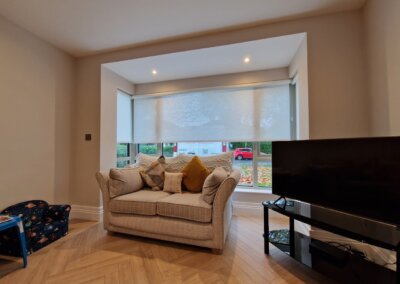 Roller Blinds Half Open