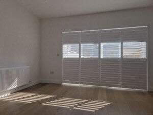 Sliding Door Patio Shutters