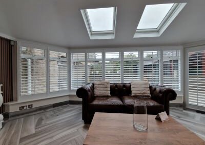 Pure White Shutters