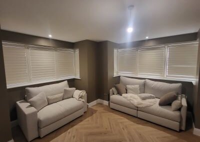 Closed Shutter Bay Window