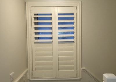 Half Open Half CLosed Landing Shutter