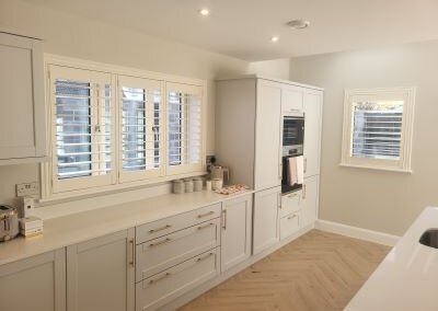 Kitchen Shutters Open