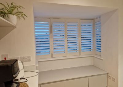 Alcove Open Shutters
