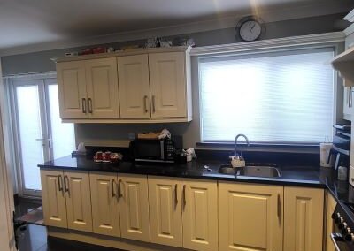 Closed Pleated Kitchen