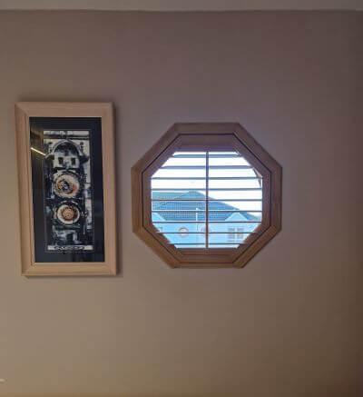 Can shutters be fitted to Octagon Window in Kildare