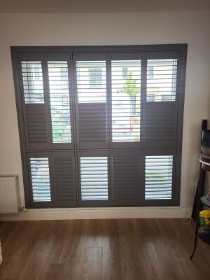 Charcoal Shutters in Wicklow